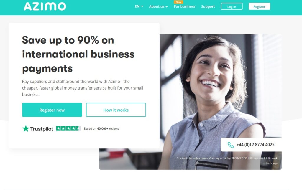 Azimo for Businesses